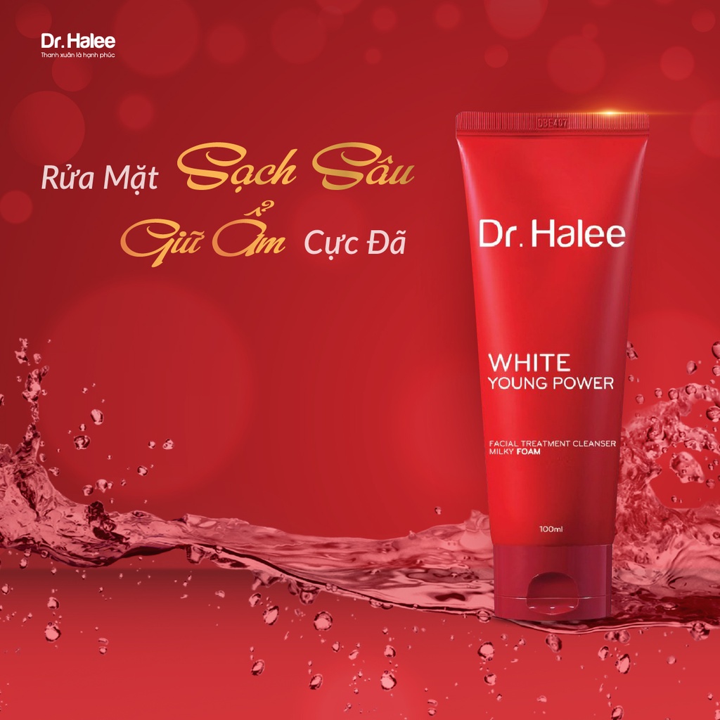 Sửa Rửa Mặt Dr.Halee Lành Tính, Ít Bọt - 100ml