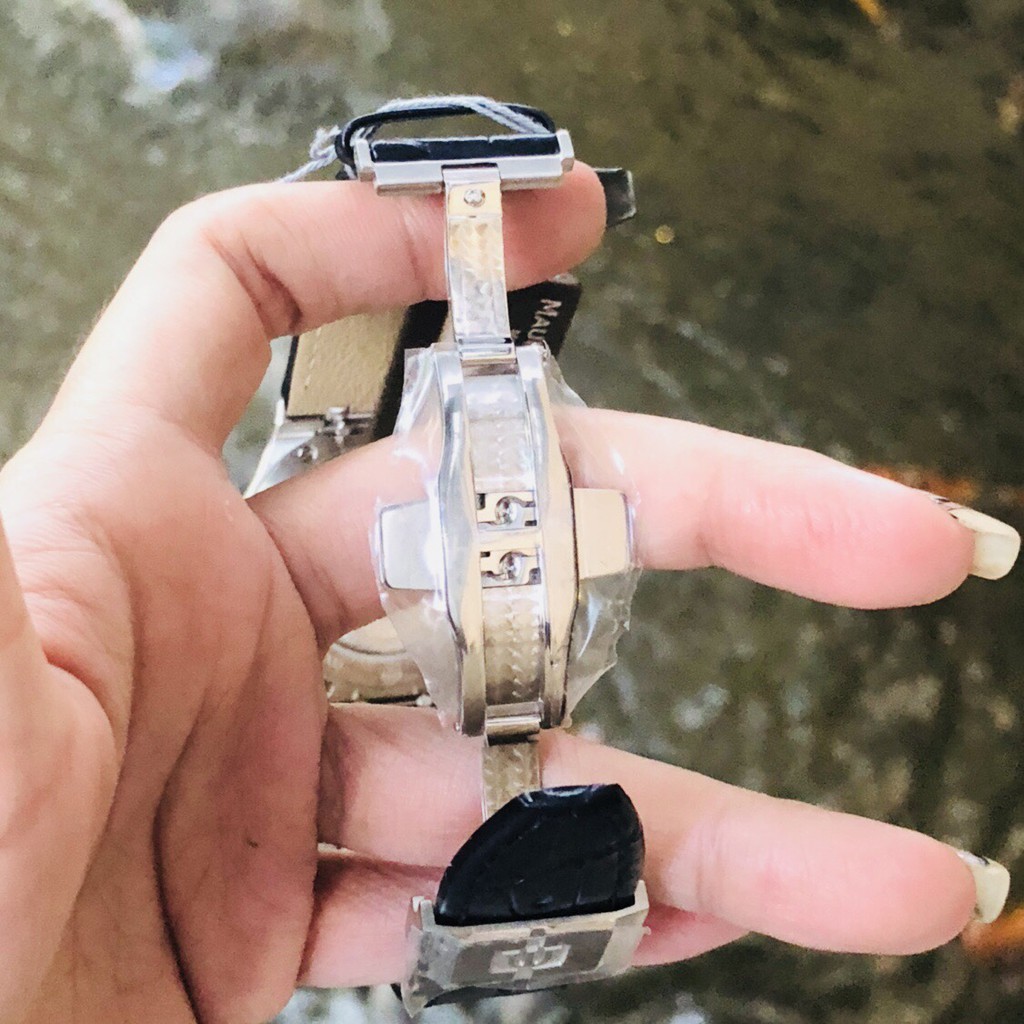 Đồng hồ nam Maurice Lacroix - Máy Automatic - Mặt kính Sapphire - Dây da