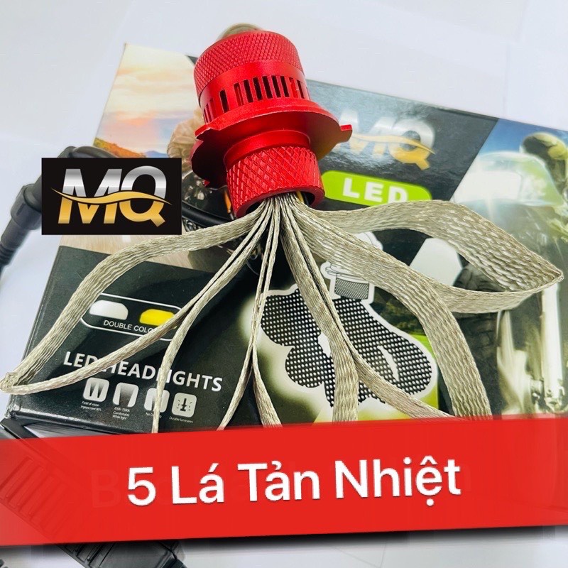 Đèn Pha Led RUBY Bi Cầu Mini 2 Mầu Đuôi Công Chuyên Ô Tô Xe Máy 2022