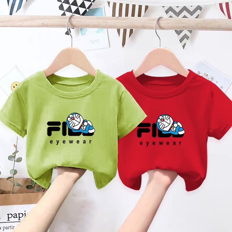 Áo Thun In Hình Hoạt Hình Phong Cách Hàn Quốc Cho Bé Gái