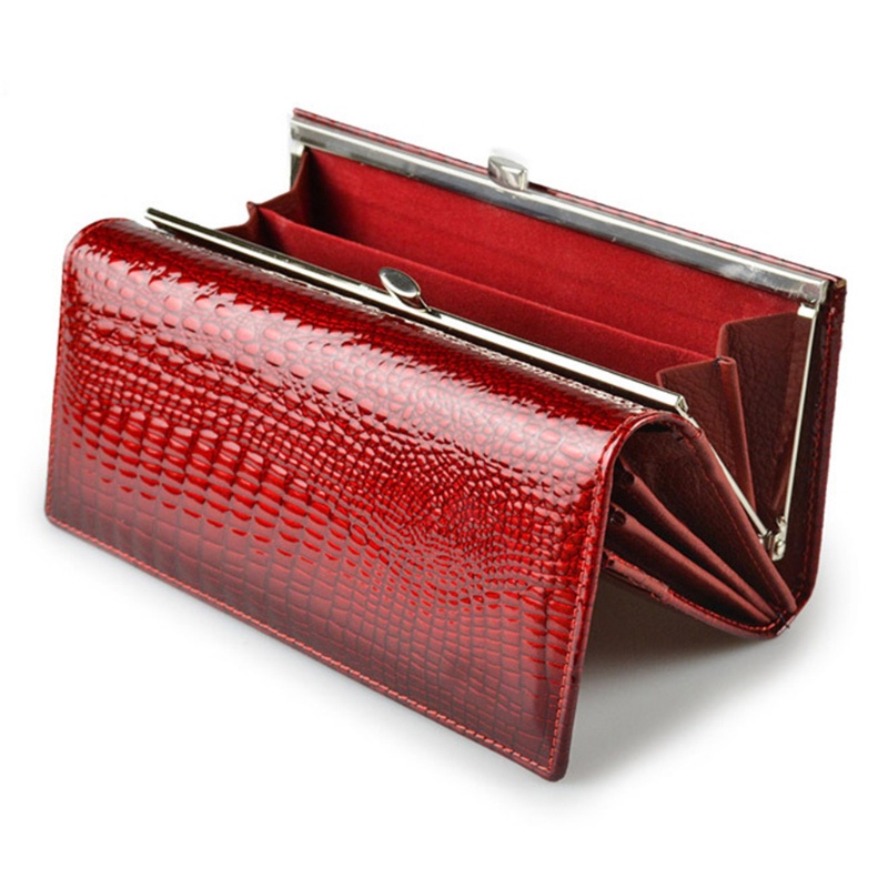 Ví Da Dài Thời Trang Cho Nữ Giá Đỡ