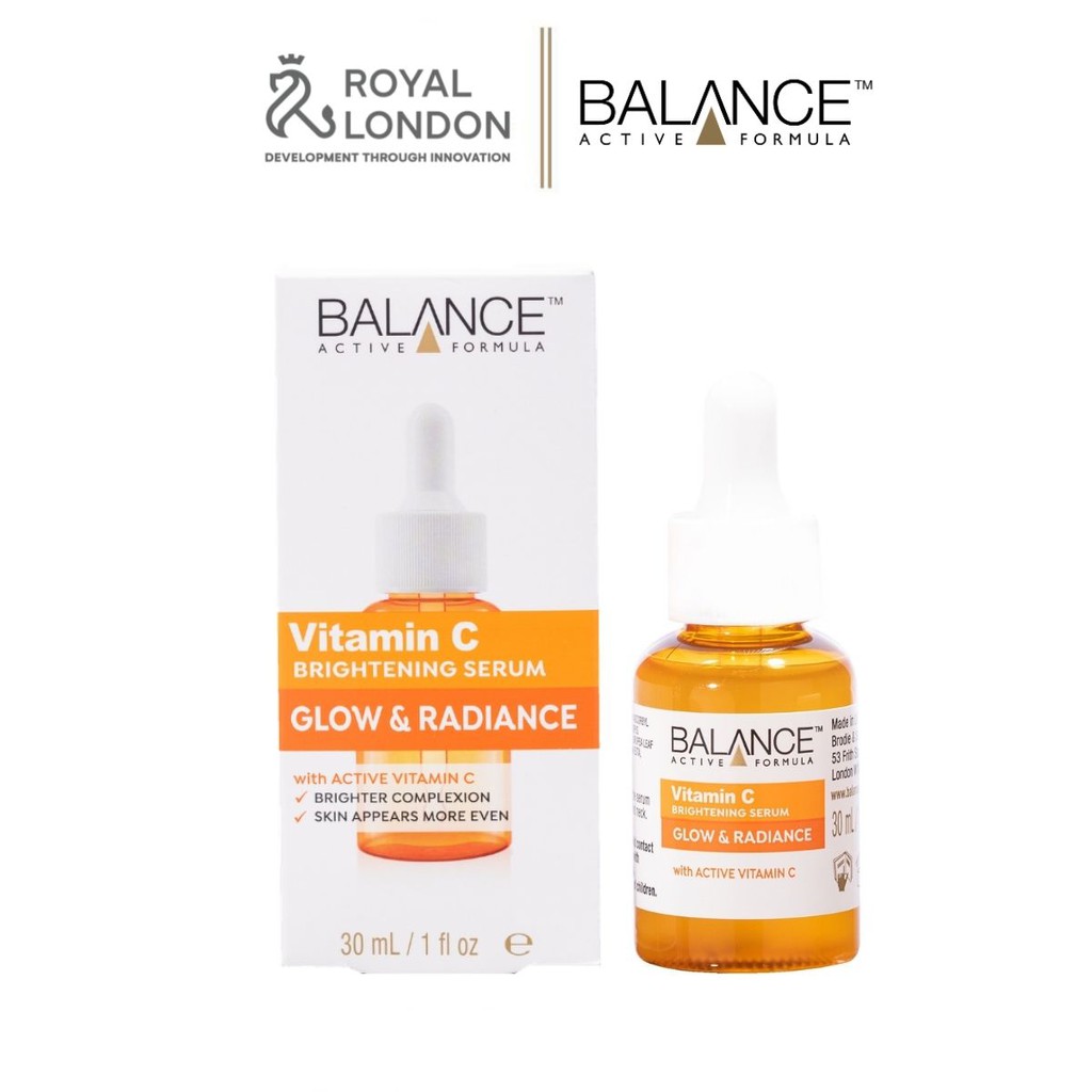 Serum Trắng Da, Mờ Thâm Balance Active Formula Vitamin C Brightening 30ml