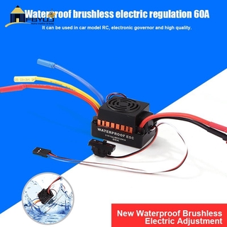 Động Cơ Không Chổi Than Fbyuj- 4370kv 3650 Kèm Esc 60a Cao Cấp DÀnh Cho Xe Tải Đồ Chơi Với Tỉ Lệ 1: 10