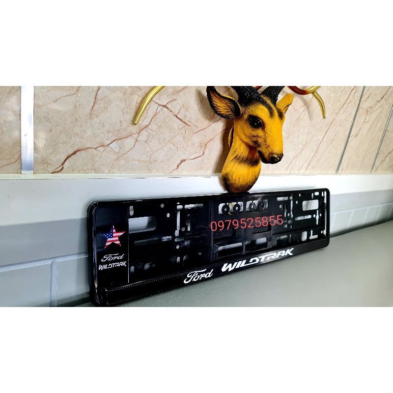 Khung biển số Ford Ranger - Raptor - Wildtrak