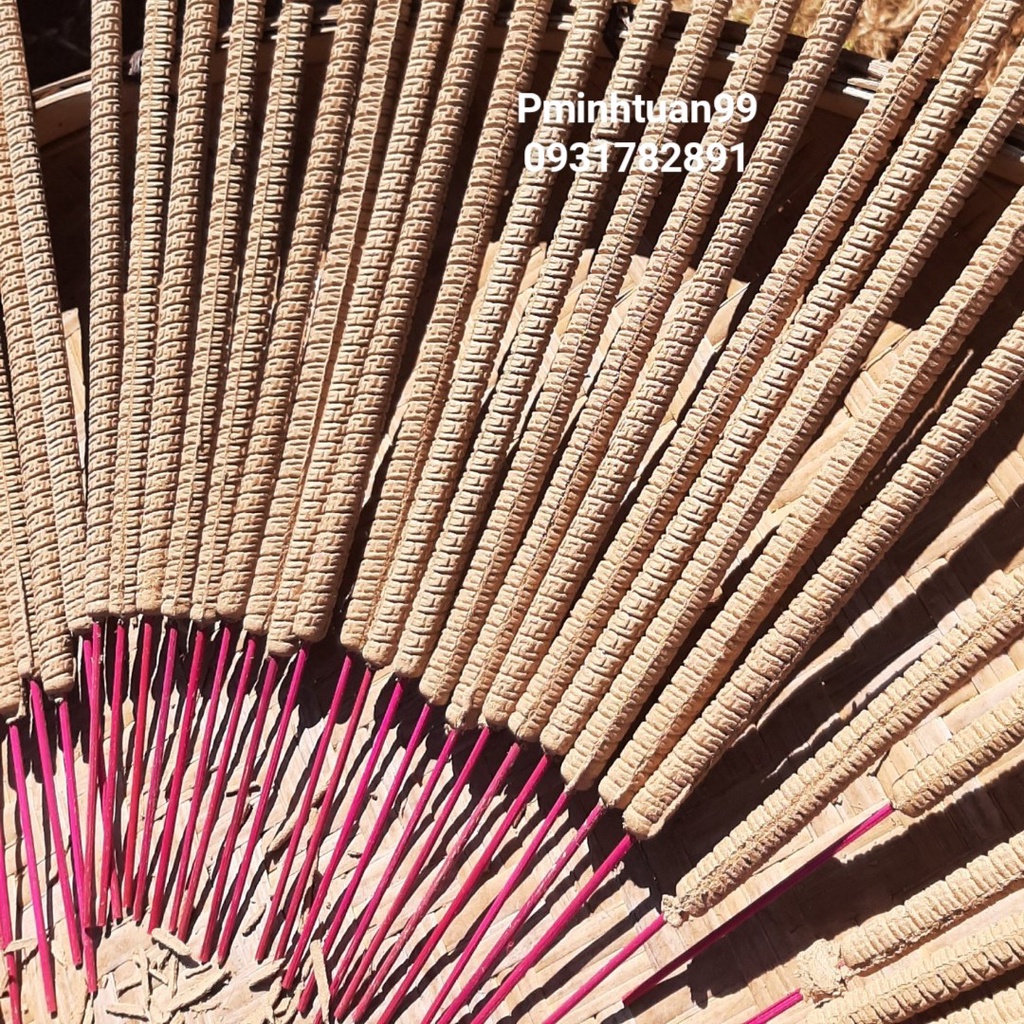 [ Loại Đặc Biệt ] Nhang Trầm Hương Sào 48cm cháy được 3,5 tiếng Bó 10 cây