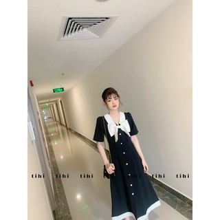 Đầm nơ tiểu thơ dáng dài