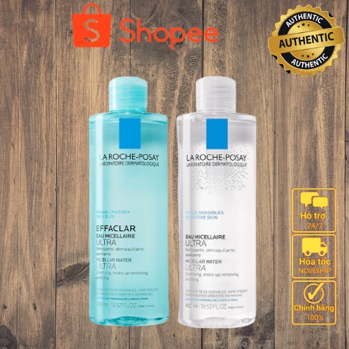 Nước tẩy trang 💖 cho da nhạy cảm La Roche-Posay Micellar Water Ultra Sensitive Skin 400ml BET Store