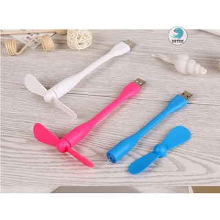 Quạt mini cổng USB uốn dẻo đa năng (màu ngẫu nhiên)