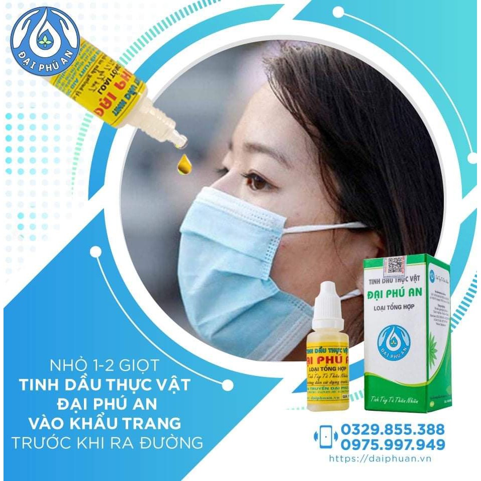 [CHÍNH HÃNG]Tinh Dầu Thực Vật Đại Phú An Loại Tổng Hợp 150ml(MUA lọ 150ml TẶNG 1 lọ nhỏ 15ml)