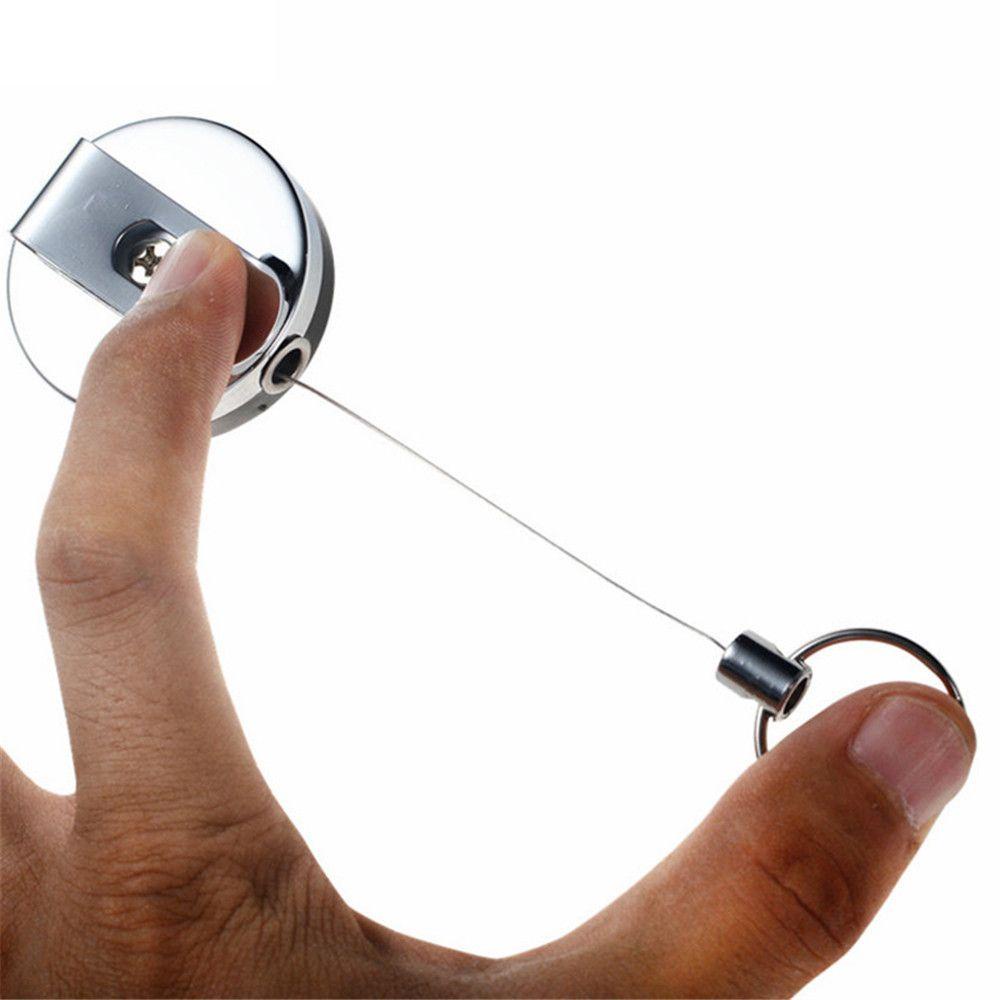 Móc Khóa Kim Loại Chống Thất Lạc Thu Gọn Tiện Lợi