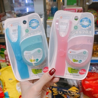 CHỈ NHA KHOA DENTAL WORKS FLOSS 40M KÈM TAY CẦM
