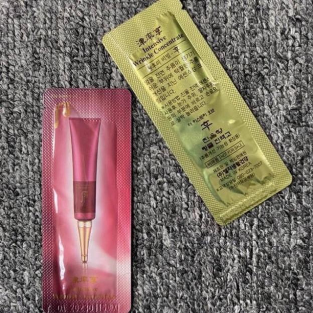 COMBO 120 GÓI Tinh chất chống nếp nhăn Whoo Intensive Wrinkle Concentrate loại 1ml