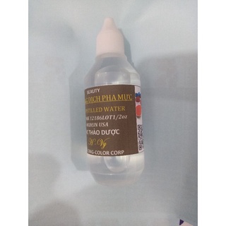 Dung dịch pha mực phun xăm chai 60ml