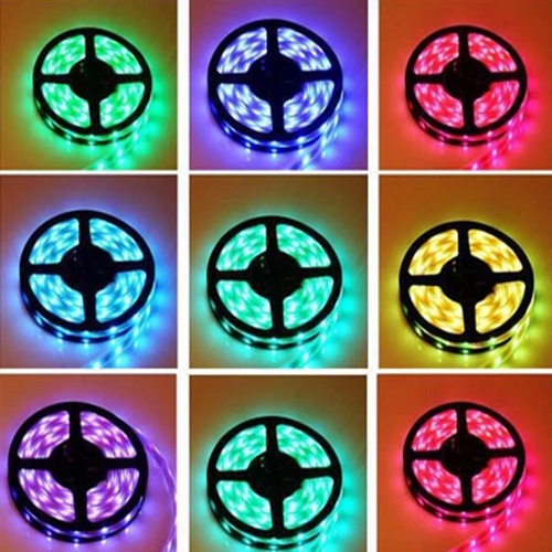 Đèn led Tiktok 3m 5m RGB 16 triệu màu điều khiển bằng điện thoại, nháy theo nhạc, cuộn dây led đổi màu, kèm dây kết nối