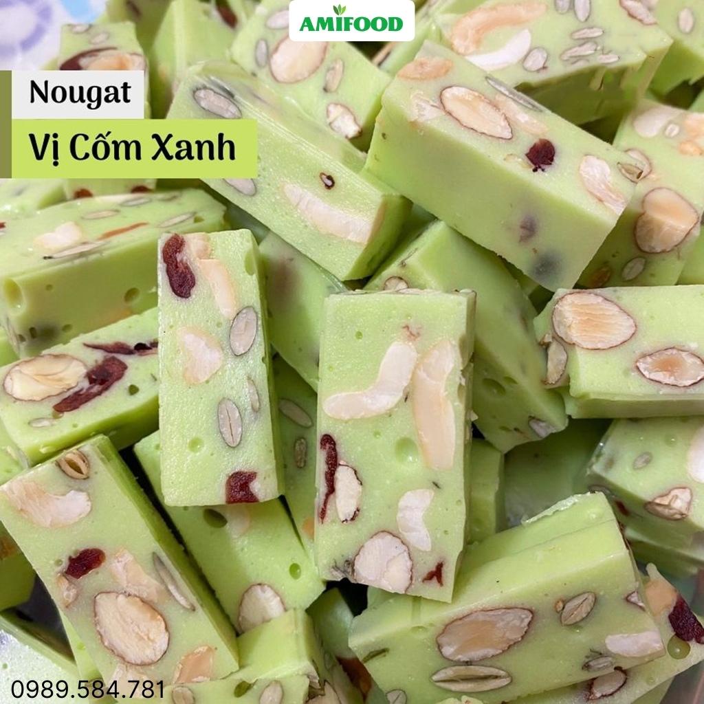 Kẹo Hạnh Phúc Truyền ThốngAmiFood, Kẹo Nougat Vị Trái Cây, Mềm Dẻo,Thơm Ngon - 500Gram