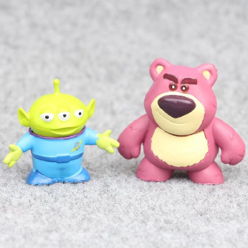 Câu chuyện đồ chơi Mô hình nhân vật hoạt hình Bộ 10 hình Đồ chơi búp bê bằng gỗ Đồ chơi cho trẻ em Quà tặng