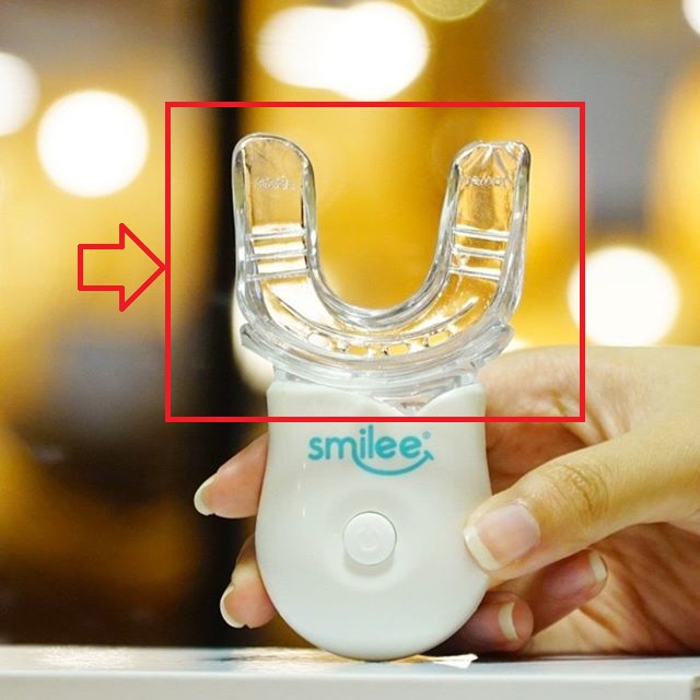 Khuôn dẻo làm trắng răng Smilee - trong bộ Smilee - Tẩy trắng răng tại nhà