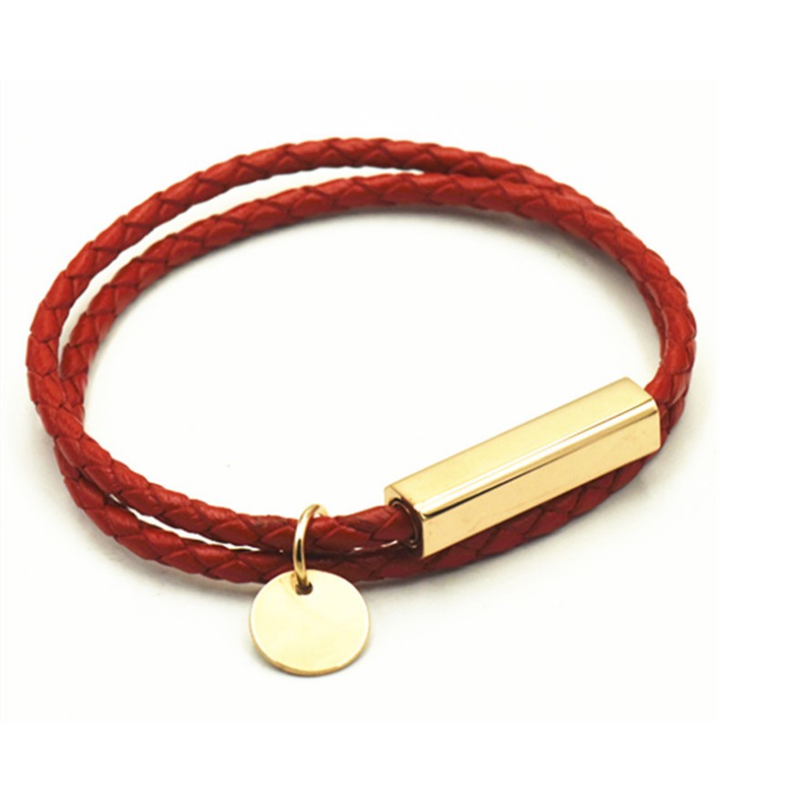 Dây da thật làm đồ trang sức, hanmade kích thước 2,5mm