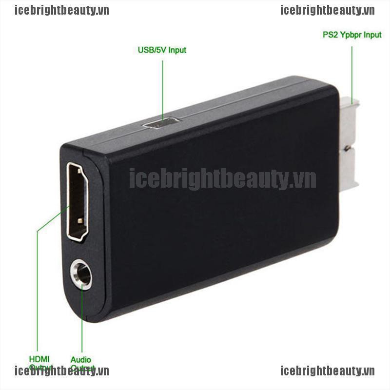 Bộ Thiết Bị Chuyển Đổi Âm Thanh / Video HDV-G300 PS2 Sang HDMI 480i / 480p / 576i Cho PSX