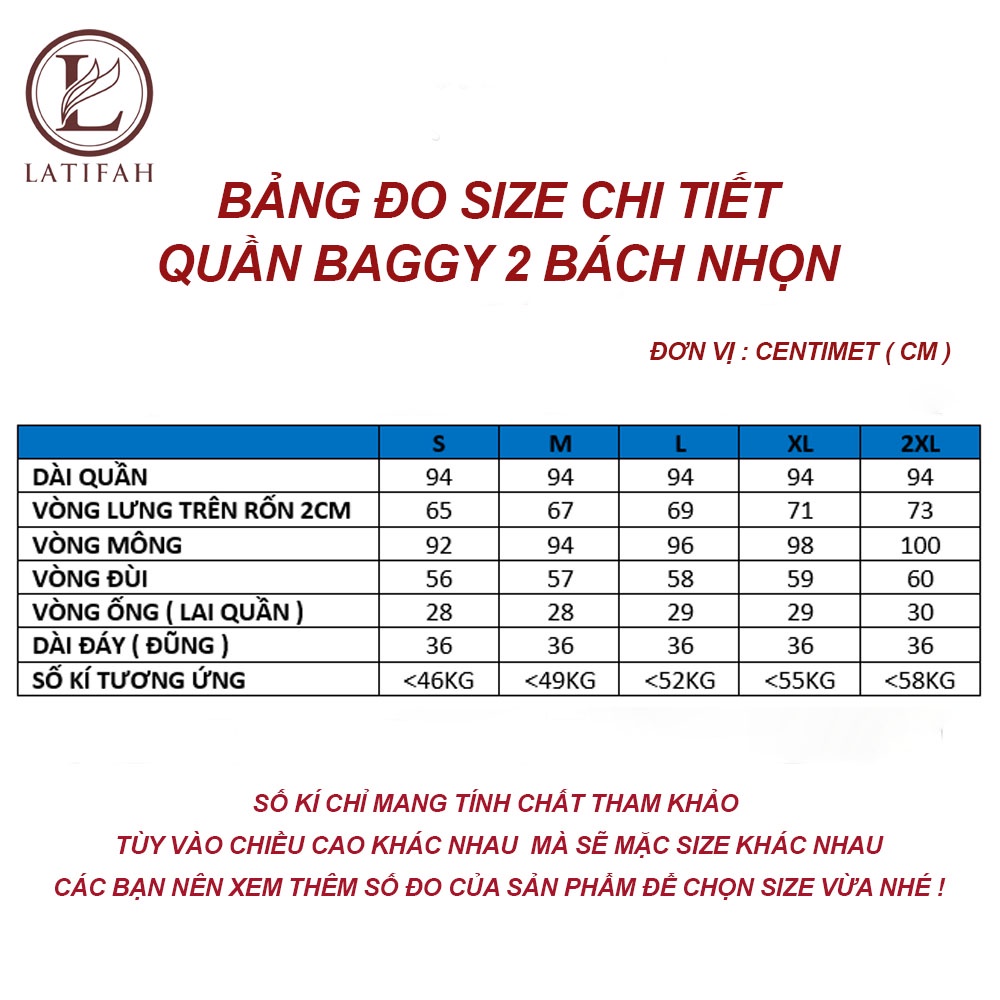 Quần baggy jeans nữ LATIFAH form rộng 2 bách nhọn QD015 ulzzang phong cách hàn quốc