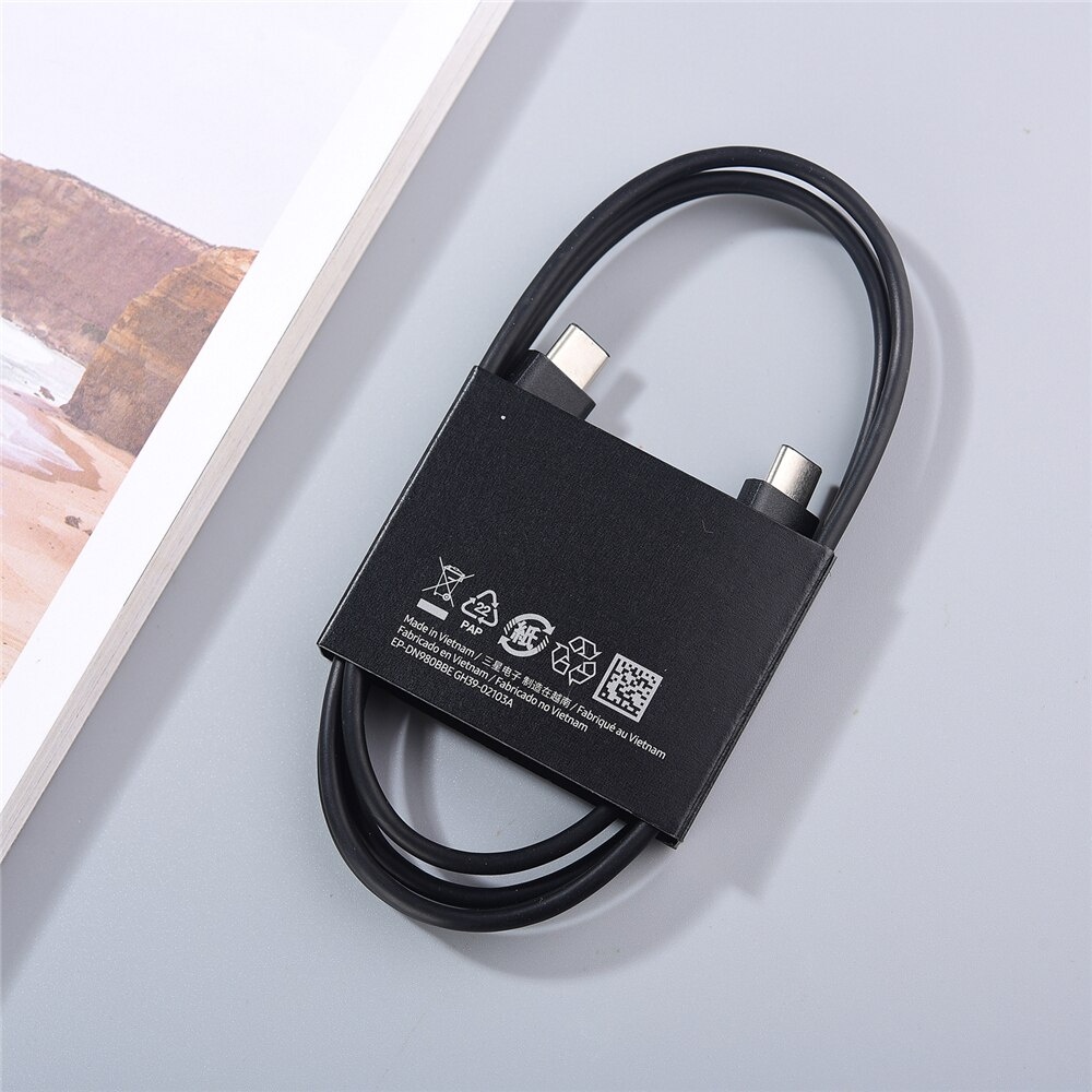 Cáp Samsung USB C to C chosamsung galaxy fold 3 2, flip 3 2, s21 ultra/s20/s20 plus/note 21 EP-DN980BBE