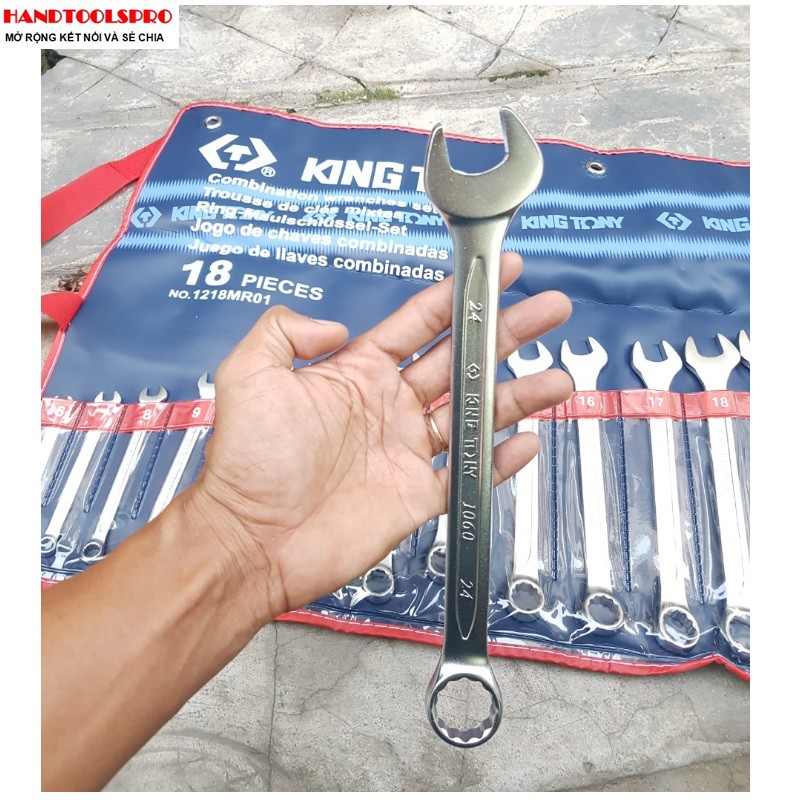 Cờ Lê Vòng miệng đủ size từ 5.5mm tới 32mm Kingtony 1060-32
