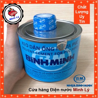 [Chính Hãng] Keo Dán Ống Nhựa Cao Cấp Bình Minh (200g - 500g) - Điện nước Minh Lý