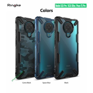 Ốp lưng RINGKE FUSION X Redmi K30 Pro / K30 Ultra / Poco F2 Pro chống sốc chống va đập mạnh ( check code ) 1