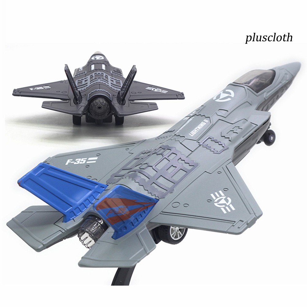 Mô hình máy bay chiến đấu F-35 có đèn led và nhạc sinh động