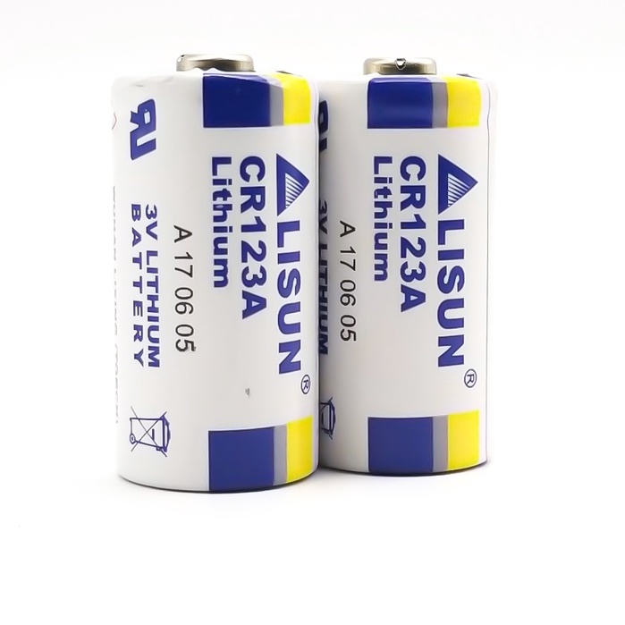 Cặp Pin Máy Ảnh FILM OLYMPUS MJU CR123 CR123A MouserVN