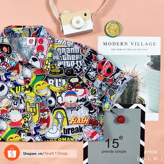 [Yeah1Shop]- Áo sơ mi Superman/Logo Superman (SMHH)