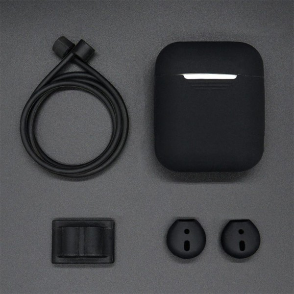 Set 5 món phụ kiện làm bằng silicone dành cho tai nghe Airpods