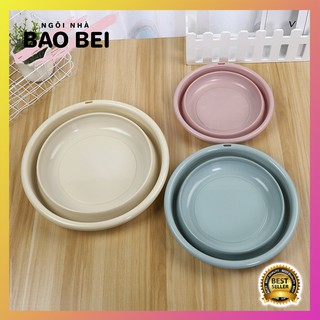 XÔ CHẬU THAU NHỰA GẤP GỌN SILICONE GẤP GỌN TIỆN LỢI 1 MÀU - HÀNG TRUNG QUỐC CAO CẤP