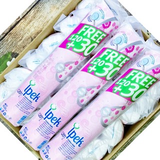 [MUA 2 TẶNG 1] Bông tẩy trang Ipek 150 miếng Thổ Nhĩ Kì [MỚI]