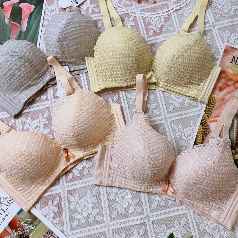 Áo lót ren độn siêu dày 5CM, không gọng, nâng đẩy ngực đầy đặn, tạo khe quyến rũ