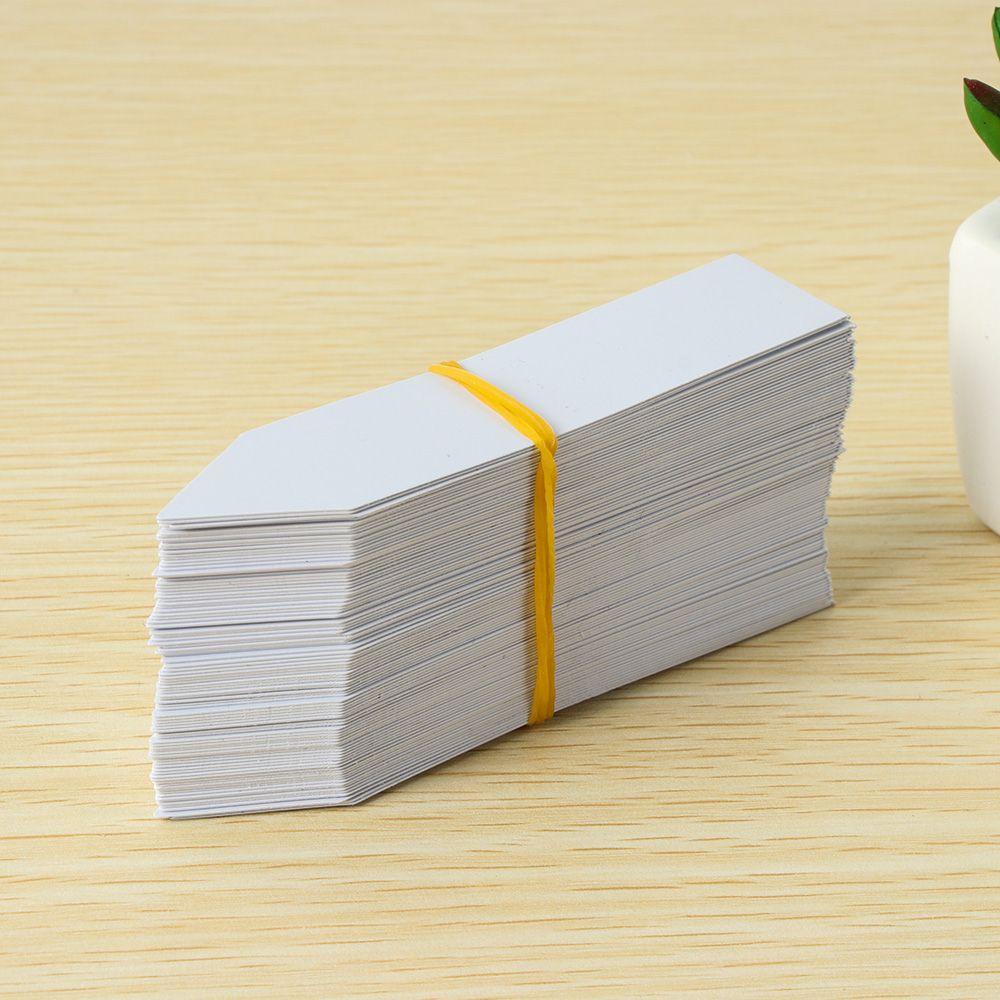 Set 100 Thẻ Nhựa Phân Loại Hạt Giống Chống Thấm Nước