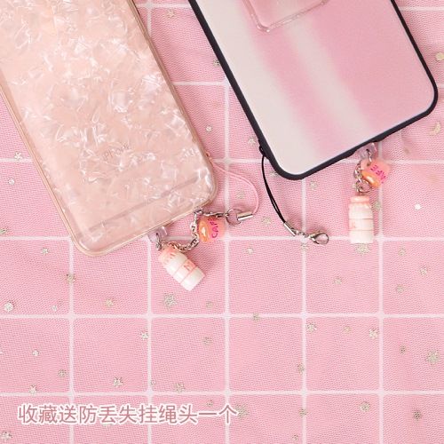 Nút Bịt Cổng Sạc type-C Chống Bụi Hình Bình Sữa Thời Trang Cho Điện Thoại iPhone / android