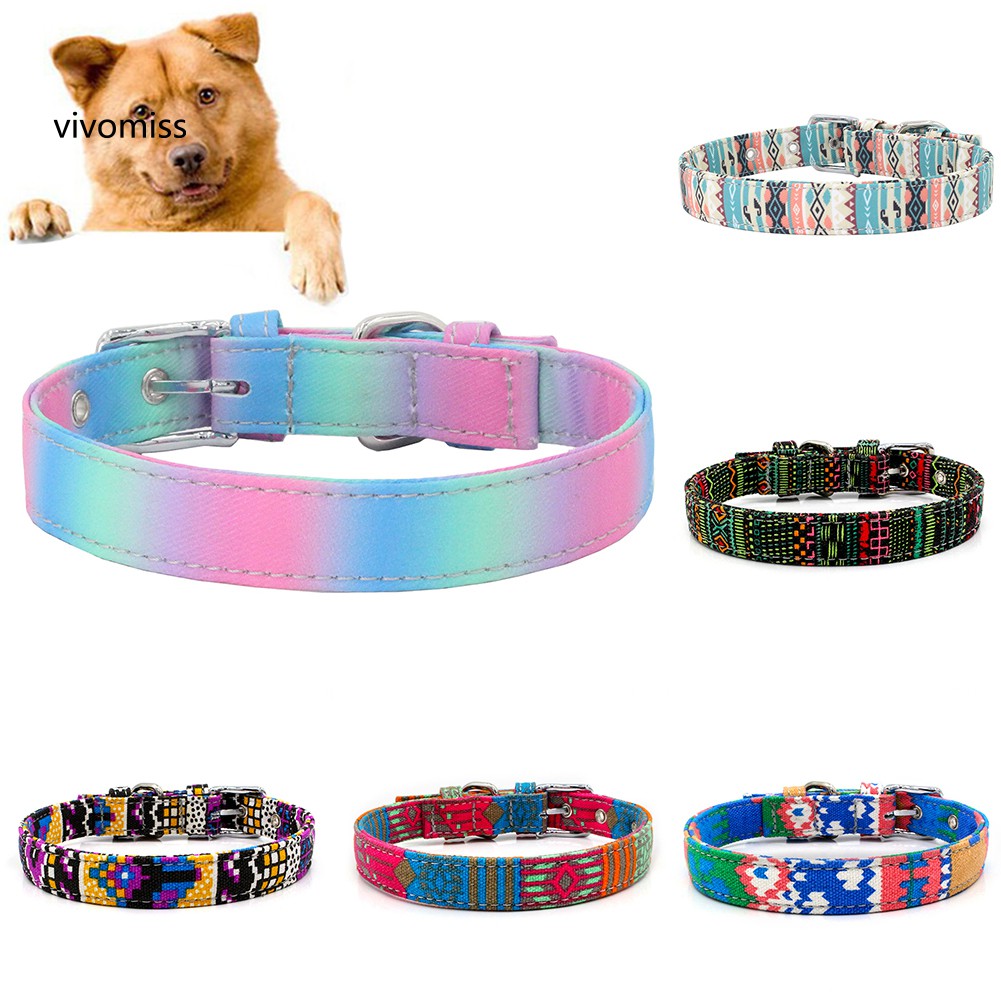 Vòng Cổ Họa Tiết Chấm Bi Cho Thú Cưng