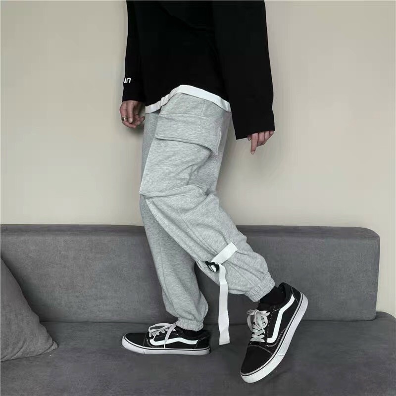 [Jogger] Quần jogger túi hộp unisex ulzzang siêu hot trend