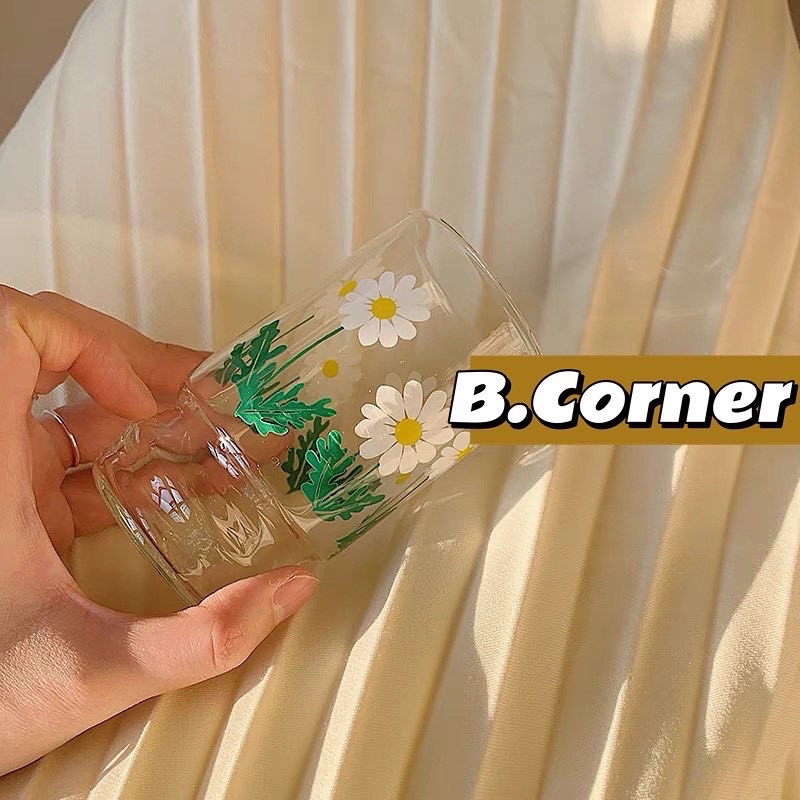 Ly Thuỷ Tinh Hoa Cúc Đế Kiểu - LY1165