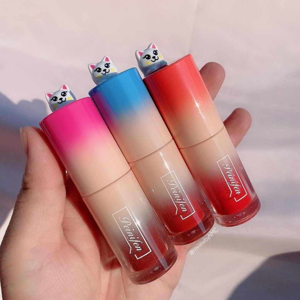 Set Son Kem Lì Kiss Me Đầu Mèo - YADAH - Chất Son Kem Mềm Mịn Không Gây Khô Môi