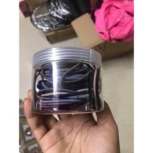 Hộp 100 dây cột tóc cho mẹ và bé