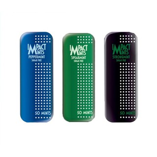 KẸO BẠC HÀ KHÔNG ĐƯỜNG IMPACT MINTS STRONGMINT 9G