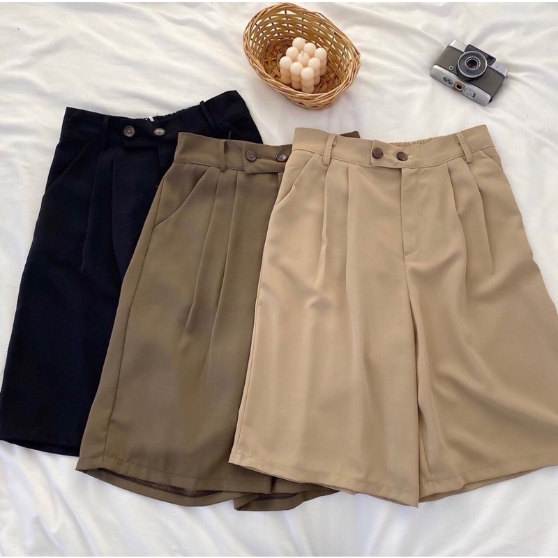 Quần Short Ngố Vải ( Hình Thật)