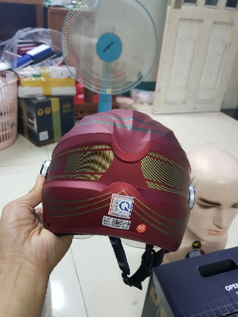 Nón bảo hiểm V&S, asia mt117 kính