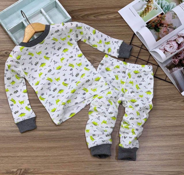 XẢ  LẺ SIZE T11 (6KG_22kg) đồ bộ quần áo tay dài cotton borip xuất bé trai size nhí &amp; bộ bé sơ sinh.