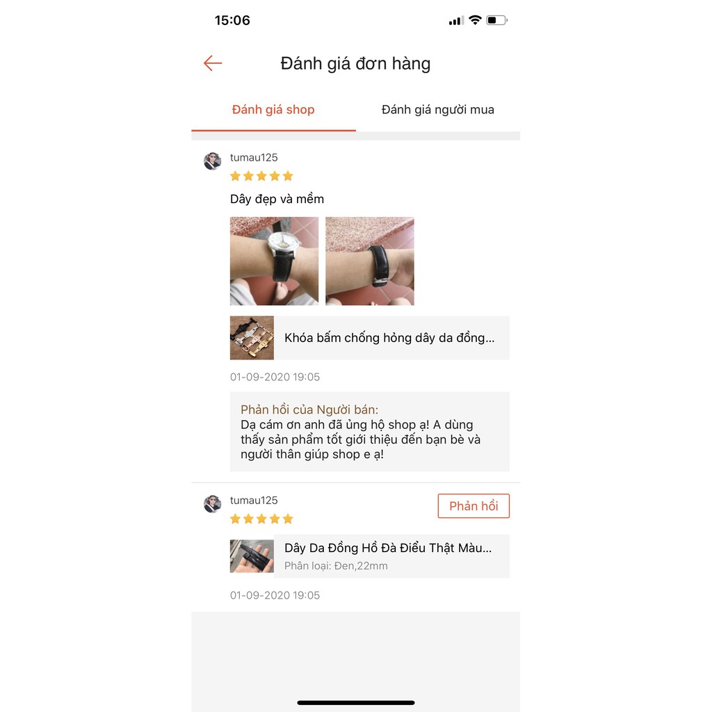 Dây Da Đồng Hồ Đà Điểu Thật Màu Đen Cho Nam Đủ Size