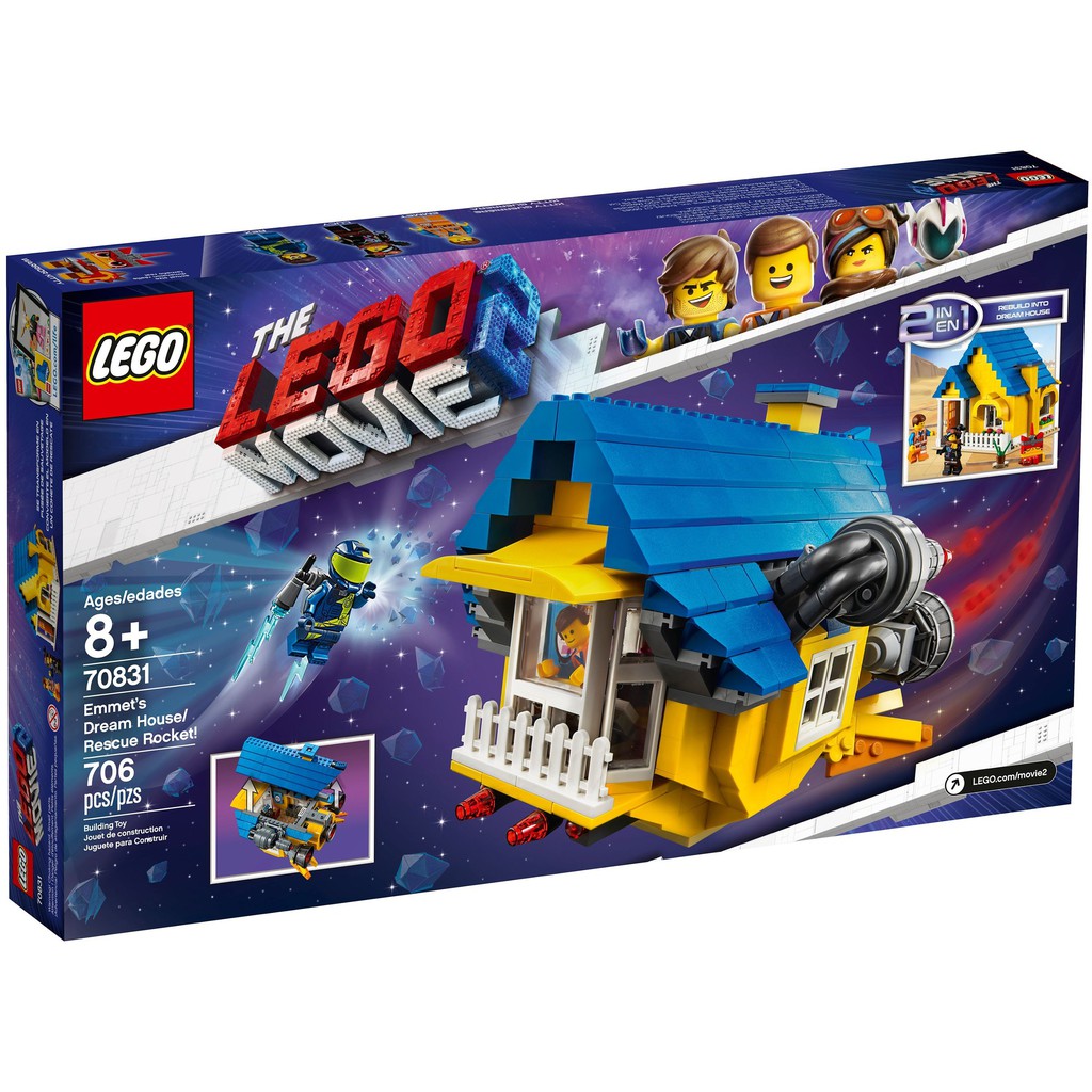 LEGO 70831 The LEGO Movie 2 - Ngôi nhà trong mơ của Emmet