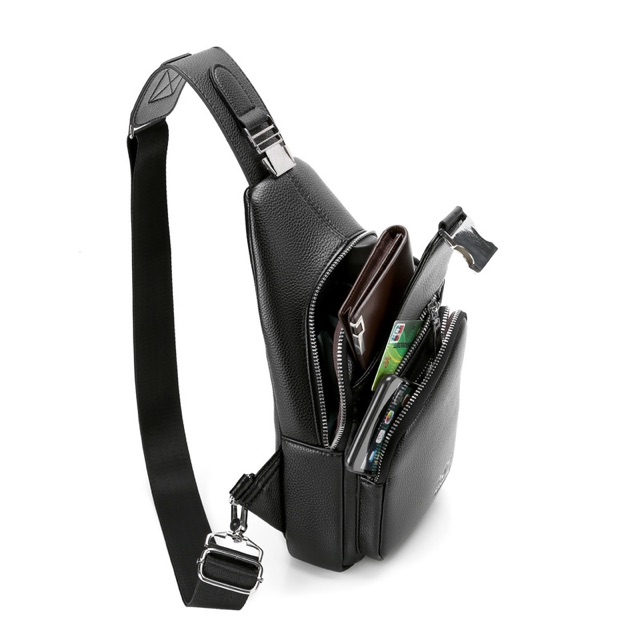 [FREESHIP]Túi Đeo Chéo Nam Da PU Cao Cấp Chống Nước- Phong Cách Thể Thao Hàn Quốc Đậm Chất Men | BigBuy360 - bigbuy360.vn