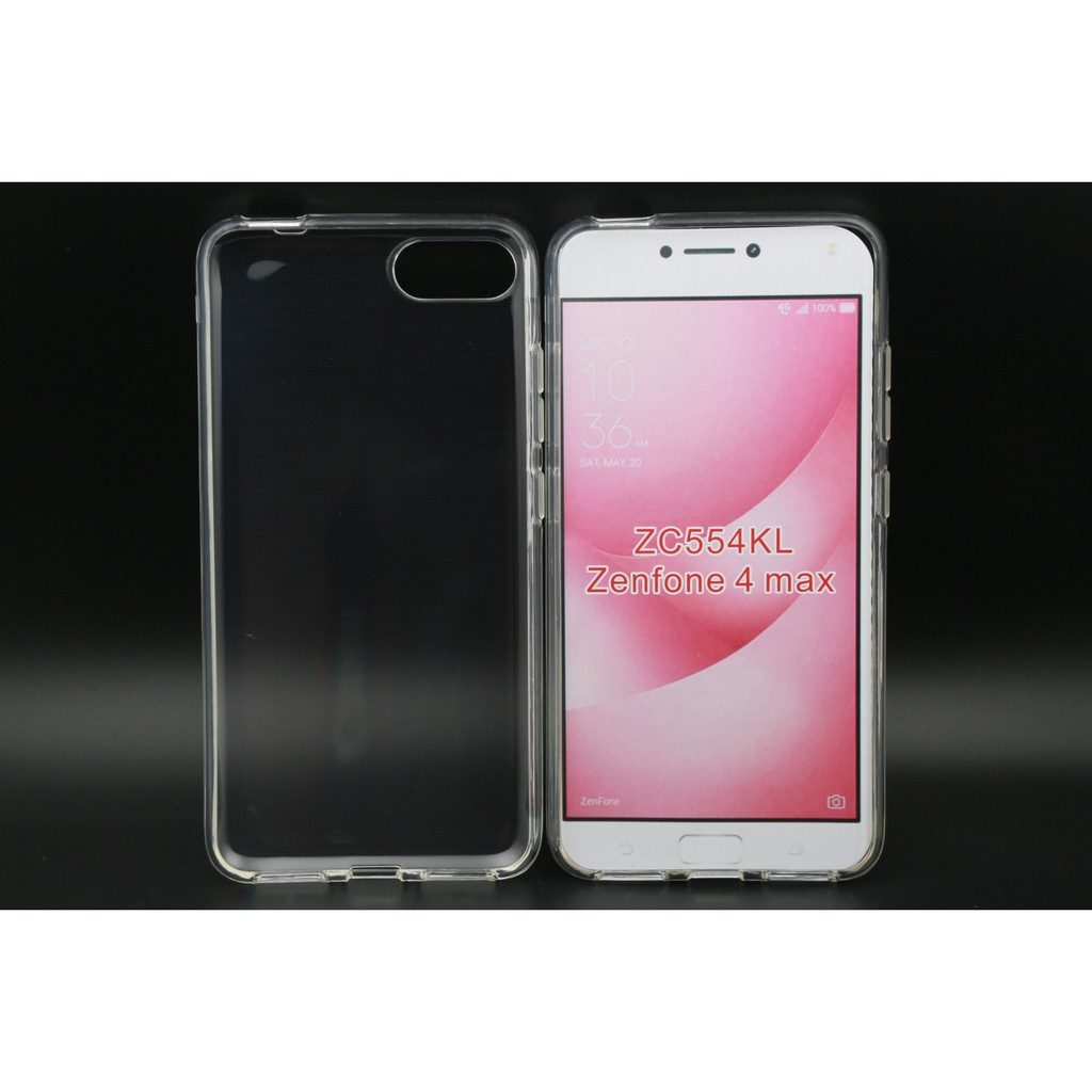 [Loại Tốt][Ảnh Thật] Ốp lưng ASUS ZenFone 4 MAX 5.5&quot; ZC554KL Silicon Dẻo Trong Suốt